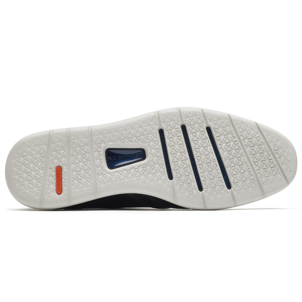 Tenis Rockport Homem Azuis - Total Motion Sport Dress Mudguard - 10372IOUF